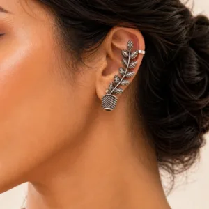 Leaf Ear Cuff Earrings